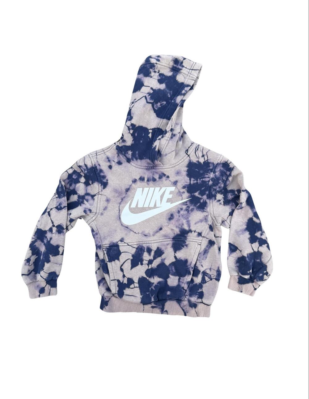 Tie Dye Nike Hoodie | Children's Top | Geode Tie - Reverse Dye